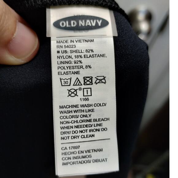 NWT Old Navy Women's Size XXL Black Ribbed Bikini Bathing Suit BOTTOM ONLY - Picture 4 of 7